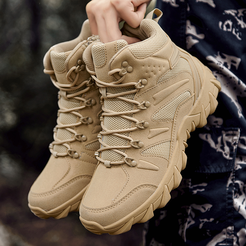 Hunting Fishing Outdoor - Desert Combat Training Boots Male Outdoors