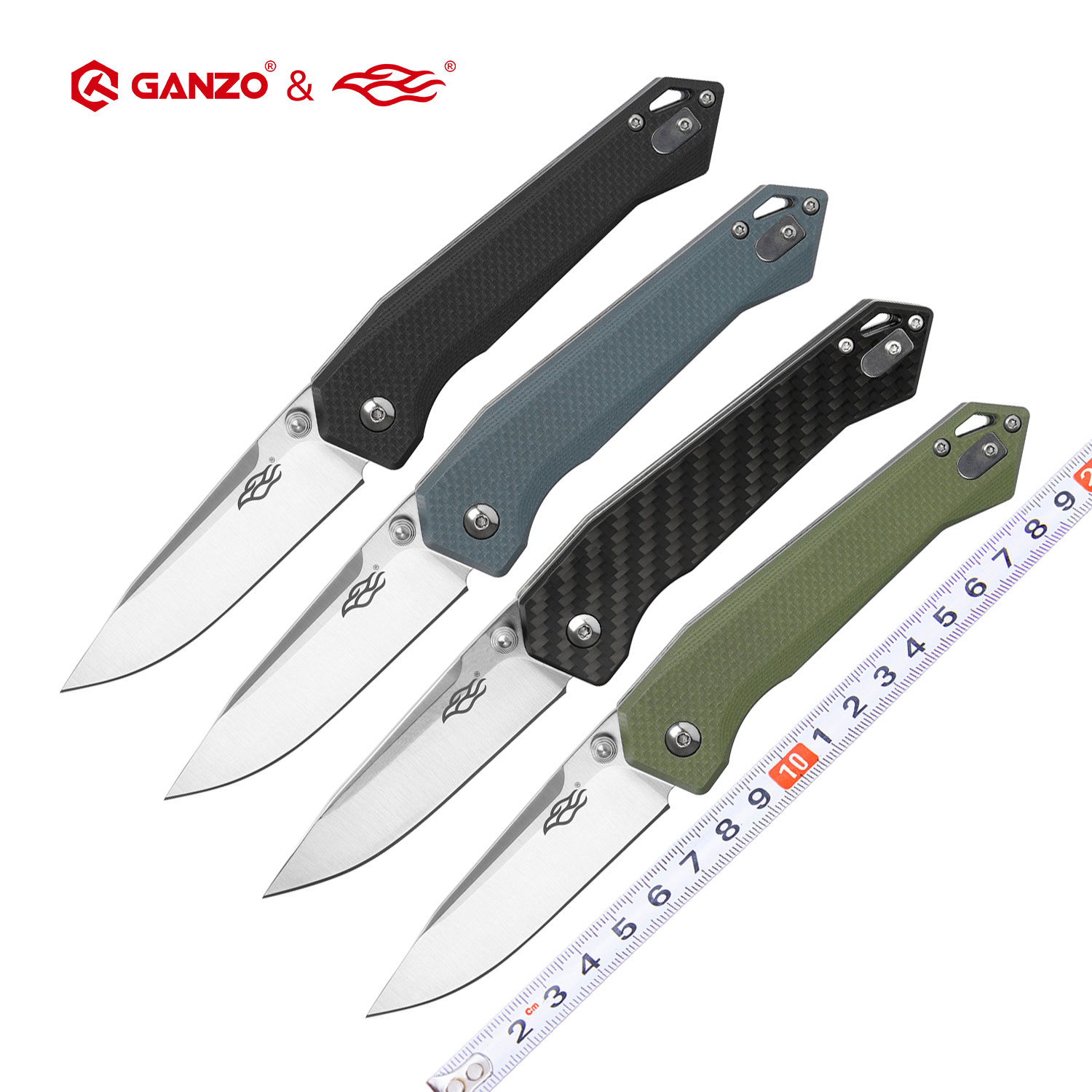 Knife Hunting Fixed Blade - 58HRC GANZO FBknife FB7651 knife 440C