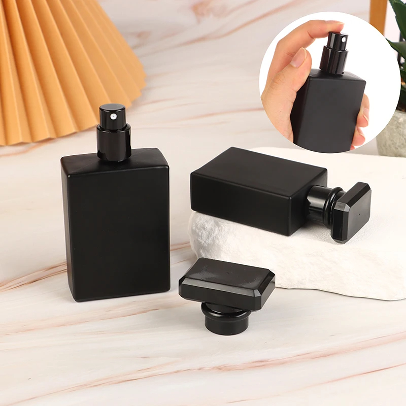 Scent Eliminator Spray - 30/50ml Bright Black Perfume Bottle Glass