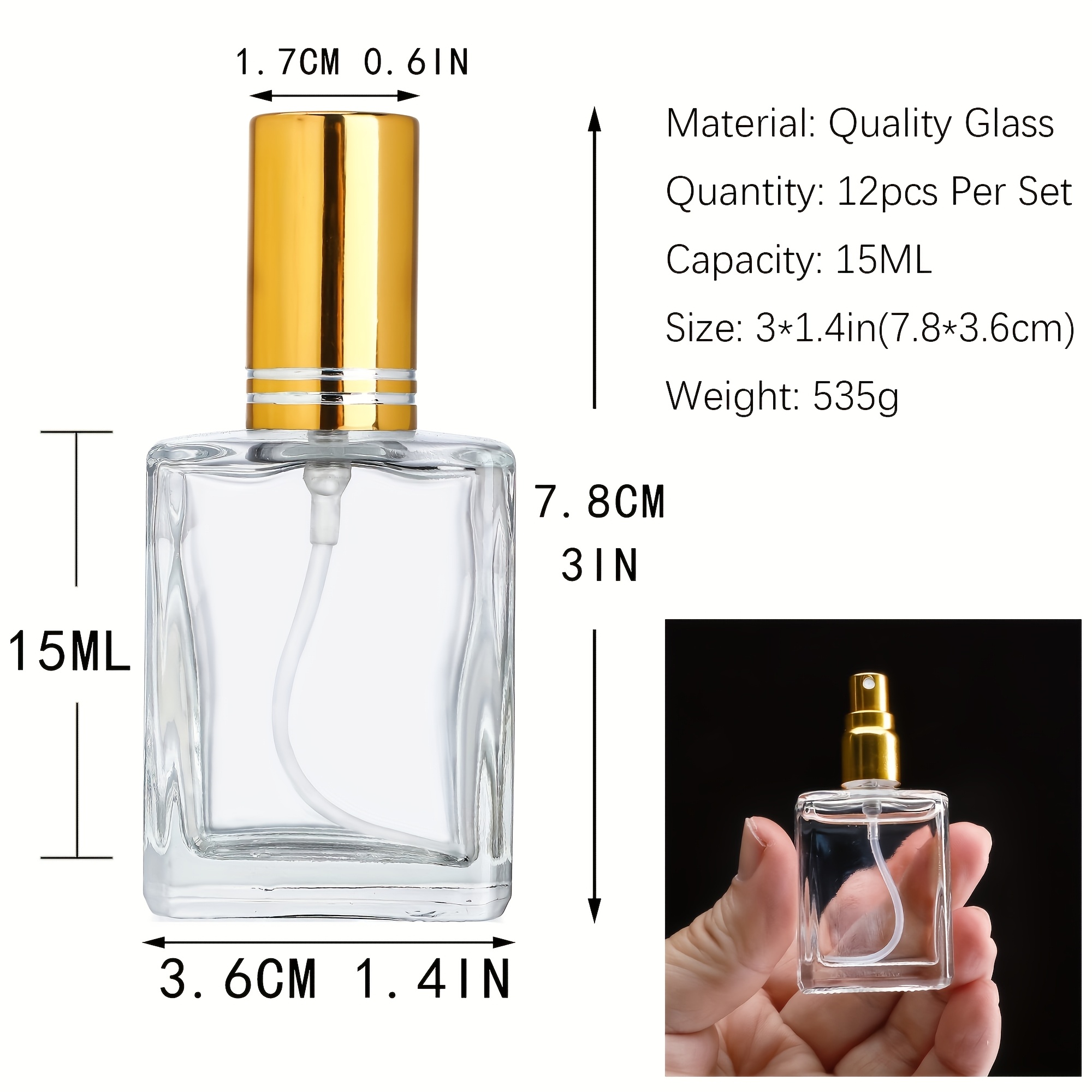12pcs+6 accessories 15ml trans - đánh giá và giá Scent Eliminator Spray