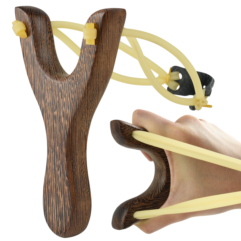 Traditional Wooden Tirachinas  - đánh giá và giá Outdoor Hunting Launcher