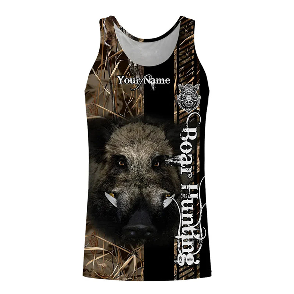 Custom Name Boar Hunter Tank T - đánh giá và giá Wildman Hunting & Outdoor Photos