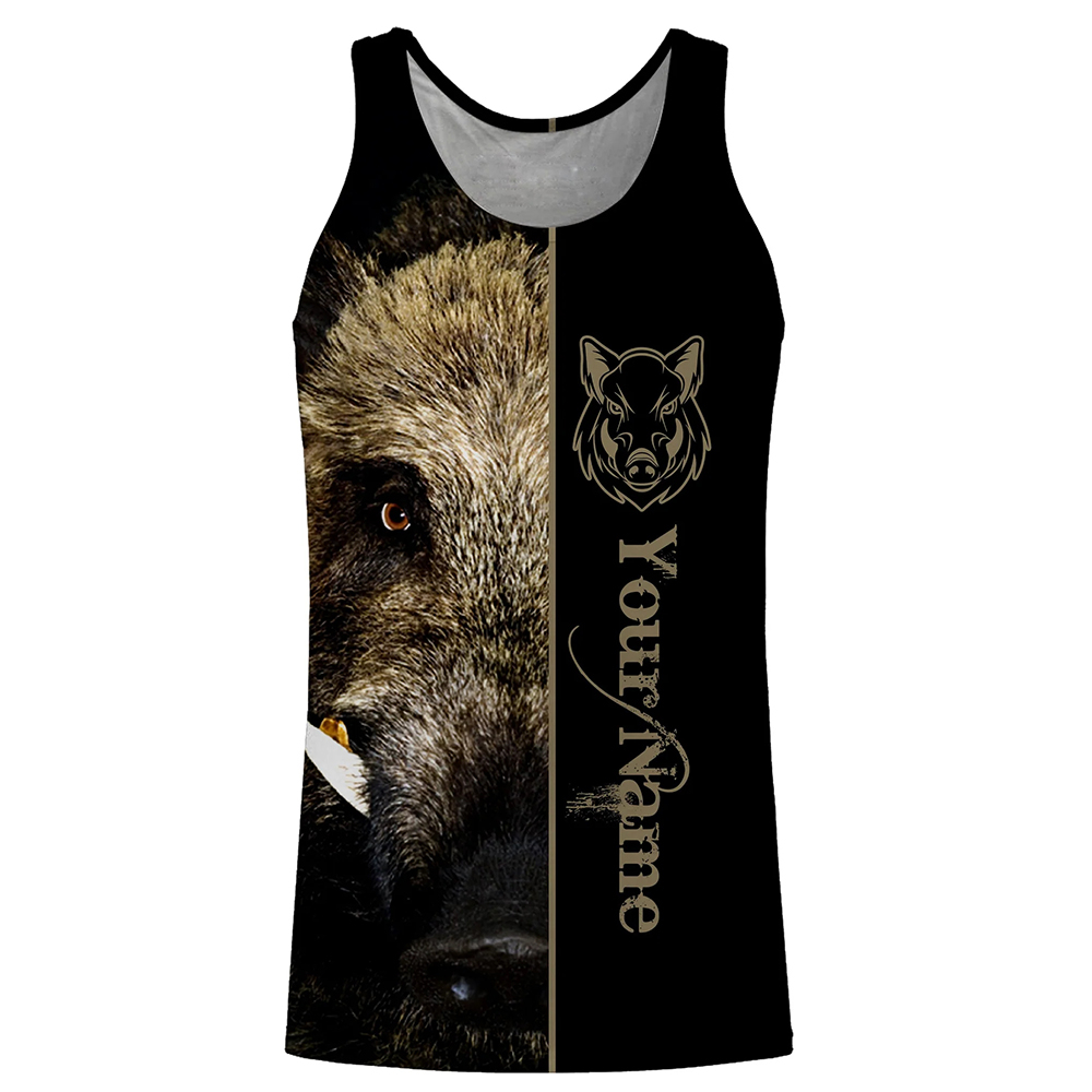 Custom Name Boar Hunter Tank T - đánh giá và giá Wildman Hunting & Outdoor Photos