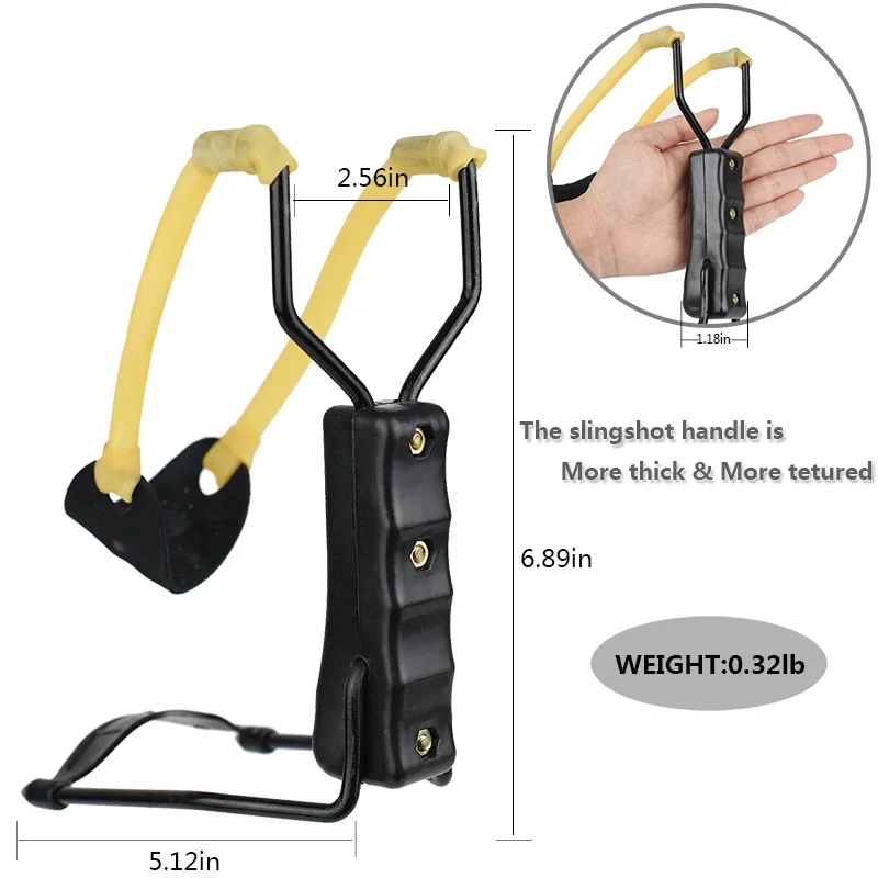 Wrist Support Slingsshot Foldi - đánh giá và giá Outdoor Hunting Launcher