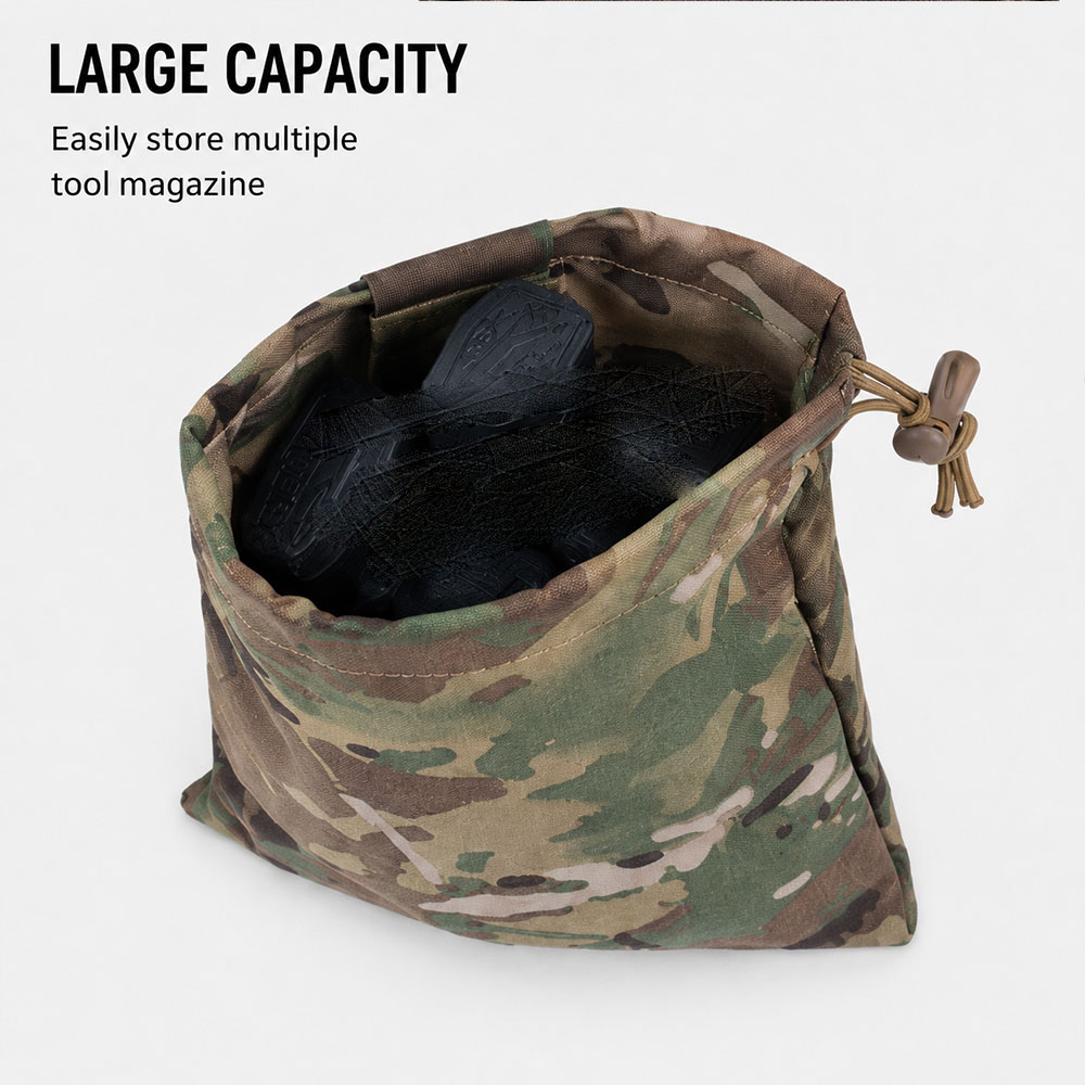 Tactical MOLLE Dump Pouch Fold - đánh giá và giá Outdoor Hunting Gear Storage