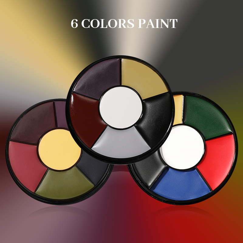 6 Color Oil Camo Face & Body M - đánh giá và giá Camo Face Paint