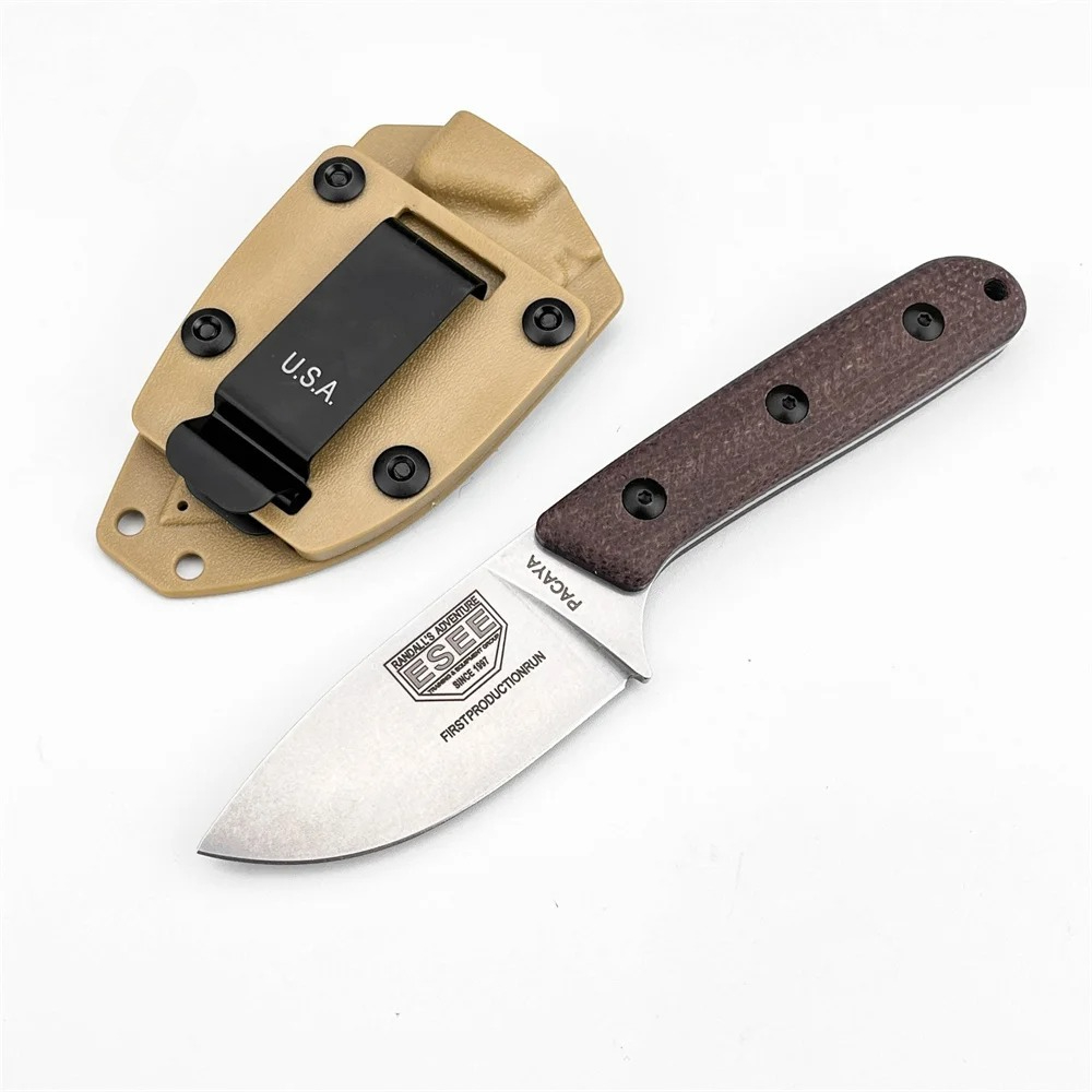 Fixed Blade Outdoor Survival K - đánh giá và giá Knife Hunting Fixed Blade