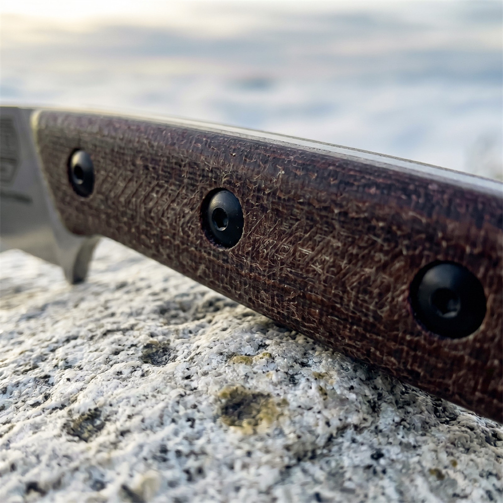 Fixed Blade Outdoor Survival K - đánh giá và giá Knife Hunting Fixed Blade