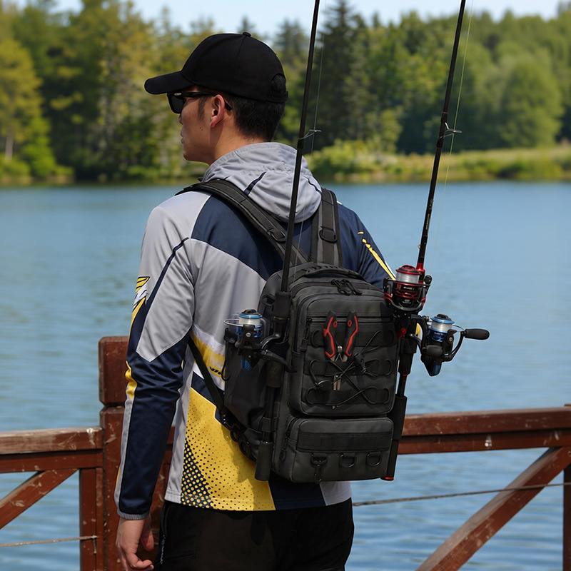 Fishing Tackle Backpack Storag - đánh giá và giá Outdoor Hunting Gear Storage