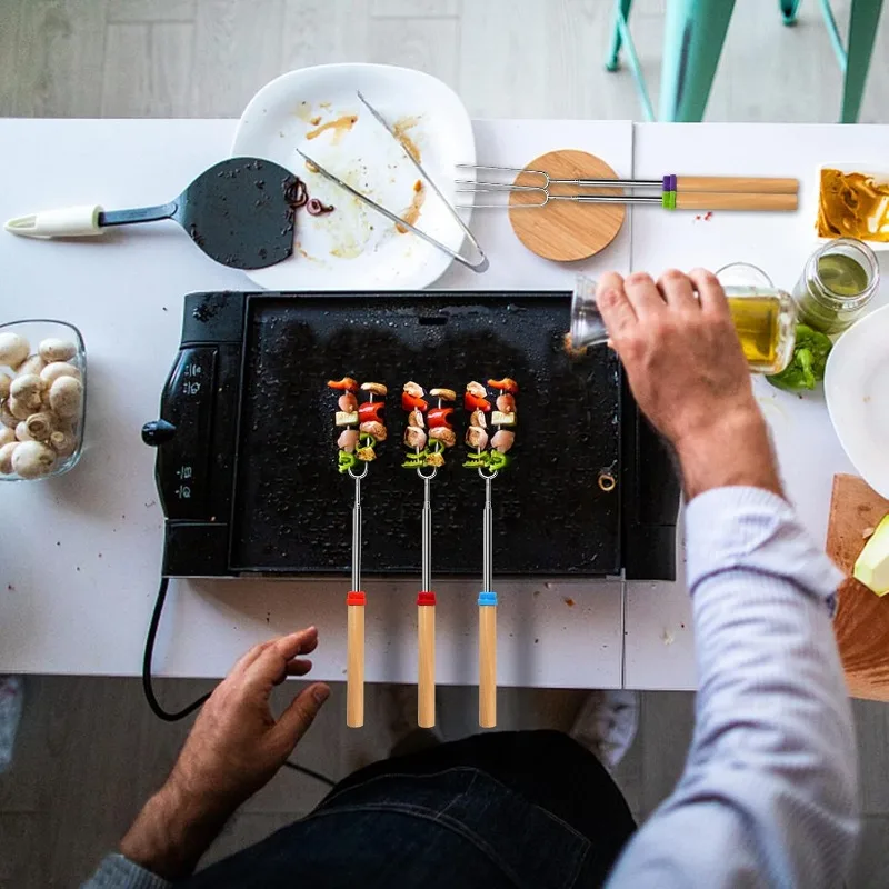 Stainless Steel Extendable Lon - đánh giá và giá Outdoor Hunting Kitchen