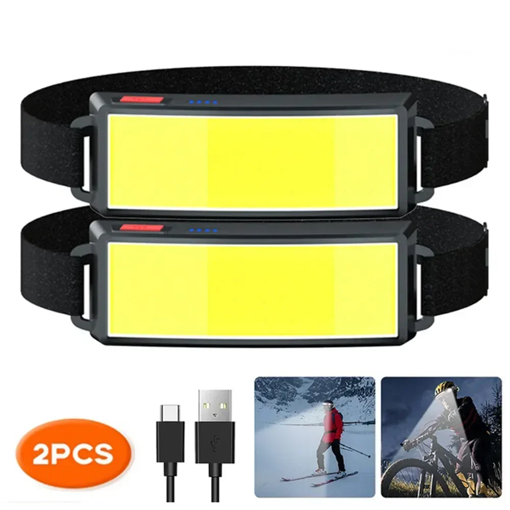 COB Portable LED Headlights Ou - đánh giá và giá Hunting Fishing Outdoor