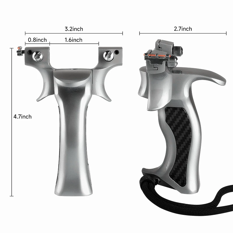 8020/9025 Strong Metal Slingsh - đánh giá và giá Outdoor Hunting Launcher