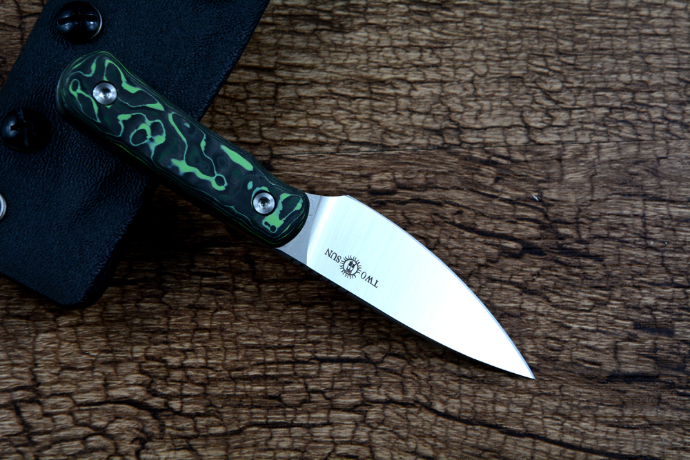 TWOSUN TS150 Fixed Knife M390  - đánh giá và giá Knife Hunting Fixed Blade