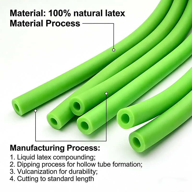 Green Latex Rubber Elastic Hos - đánh giá và giá Outdoor Hunting Launcher