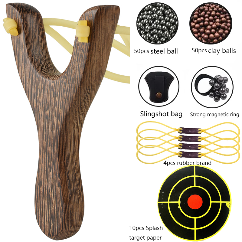 Traditional Wooden Slingsshots - đánh giá và giá Outdoor Hunting Launcher