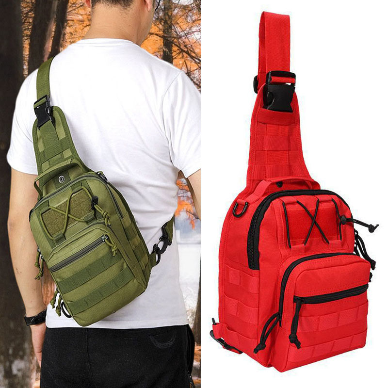 Outdoor Tactical Shoulder Bag  - đánh giá và giá Outdoor Hunting Backpack