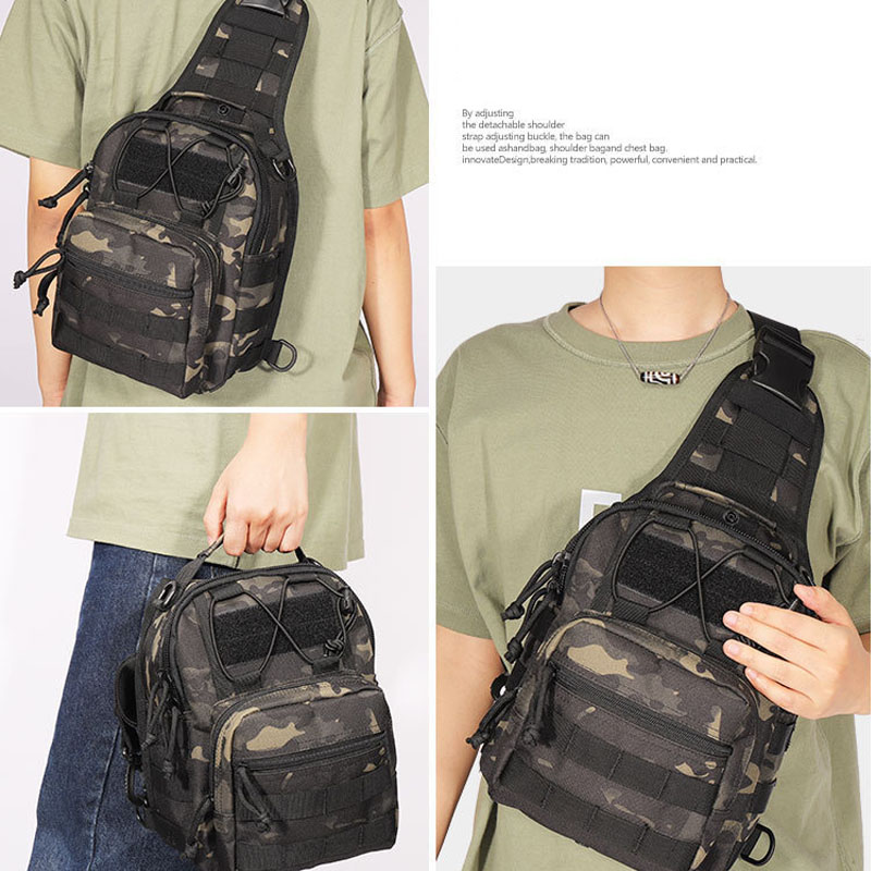 Outdoor Tactical Shoulder Bag  - đánh giá và giá Outdoor Hunting Backpack