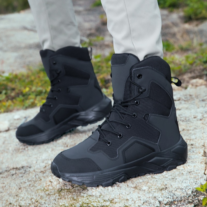 Men Tactical Boots Lace Up Wil - đánh giá và giá Wildman Hunting & Outdoor Photos