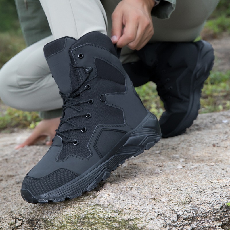 Men Tactical Boots Lace Up Wil - đánh giá và giá Wildman Hunting & Outdoor Photos