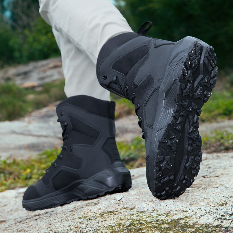 Men Tactical Boots Lace Up Wil - đánh giá và giá Wildman Hunting & Outdoor Photos