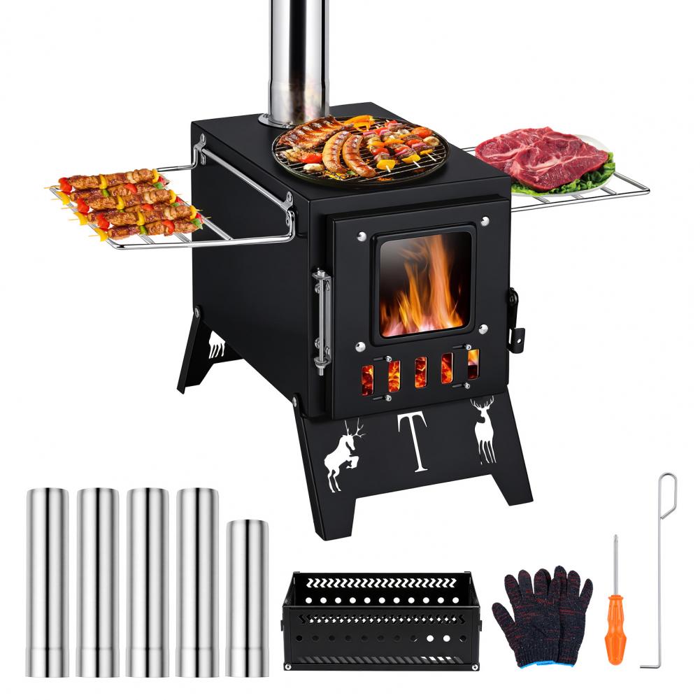 Outdoor Folding Portable Wood  - đánh giá và giá Outdoor Hunting Heater