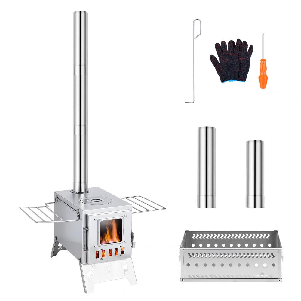 Outdoor Folding Portable Wood  - đánh giá và giá Outdoor Hunting Heater