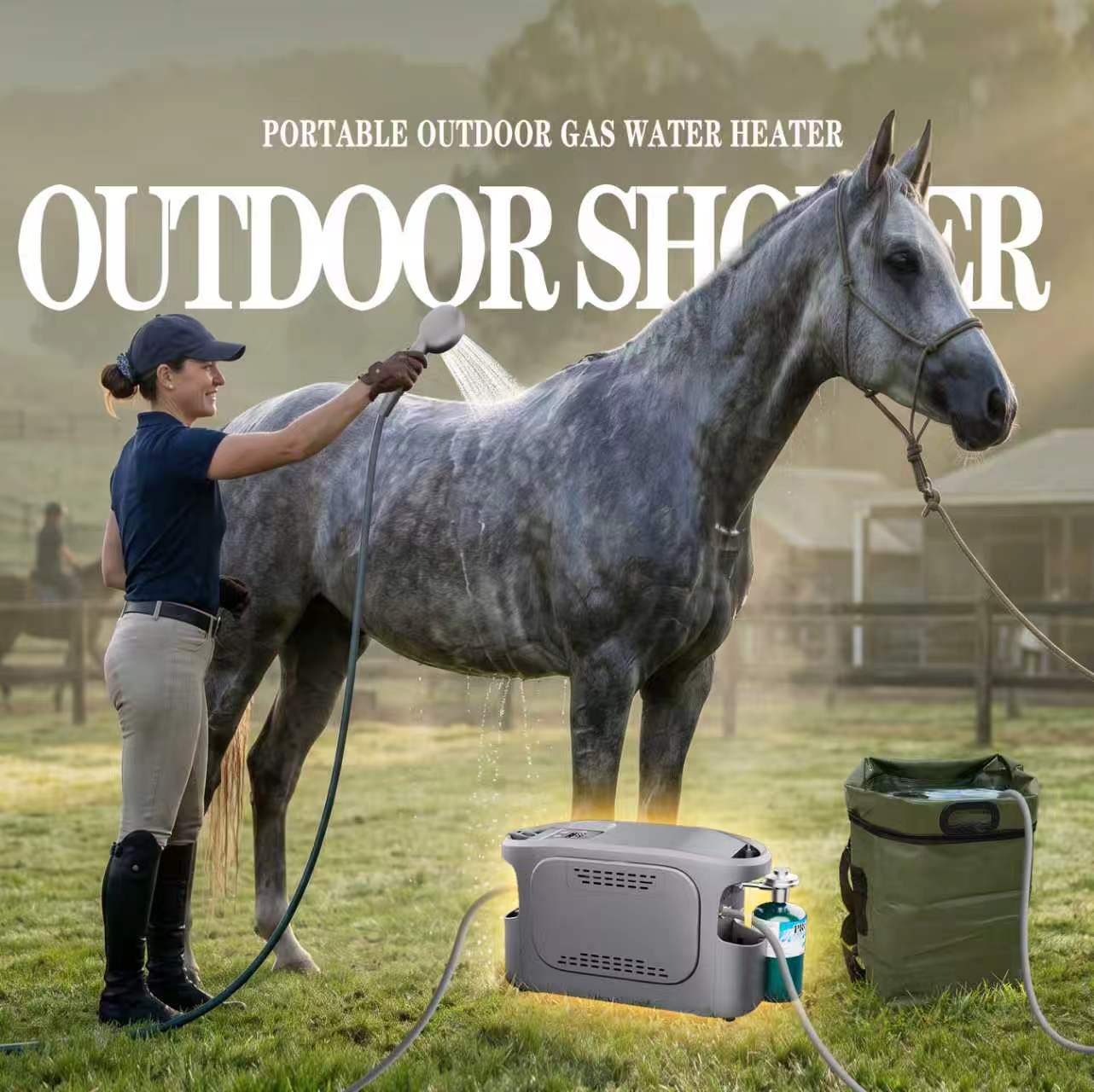 Off-grid Shower Gas Water Heat - đánh giá và giá Outdoor Hunting Heater