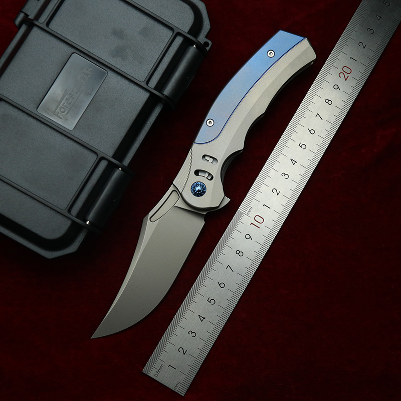 LEMIFSHE F05 RattleSnake titan - đánh giá và giá Knife Hunting Fixed Blade